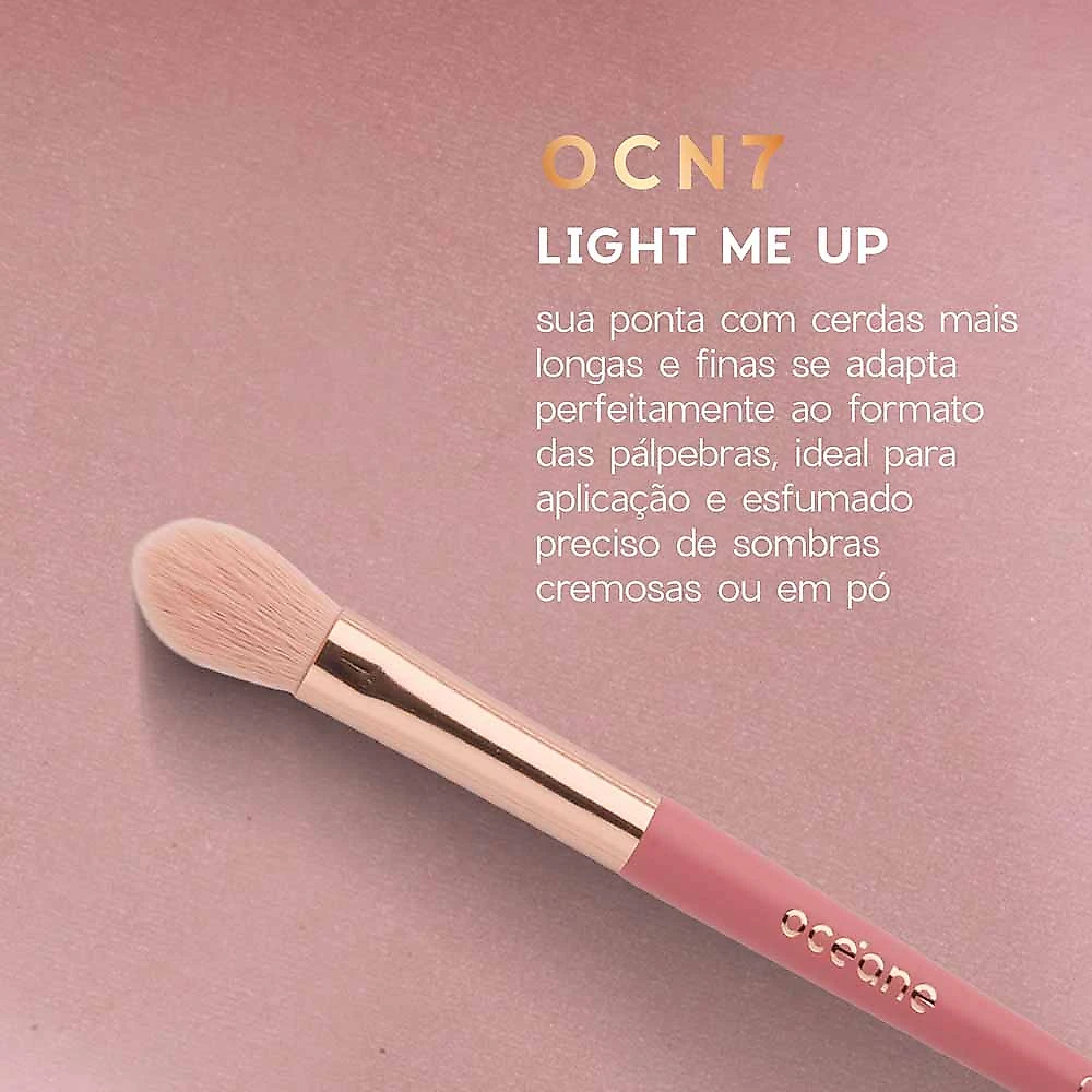 Océane Mini Brush Kit com 5 Pincéis Kit