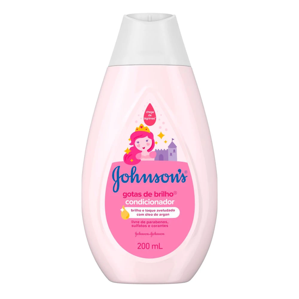 Condicionador Johnson's Gotas de Brilho 200ml