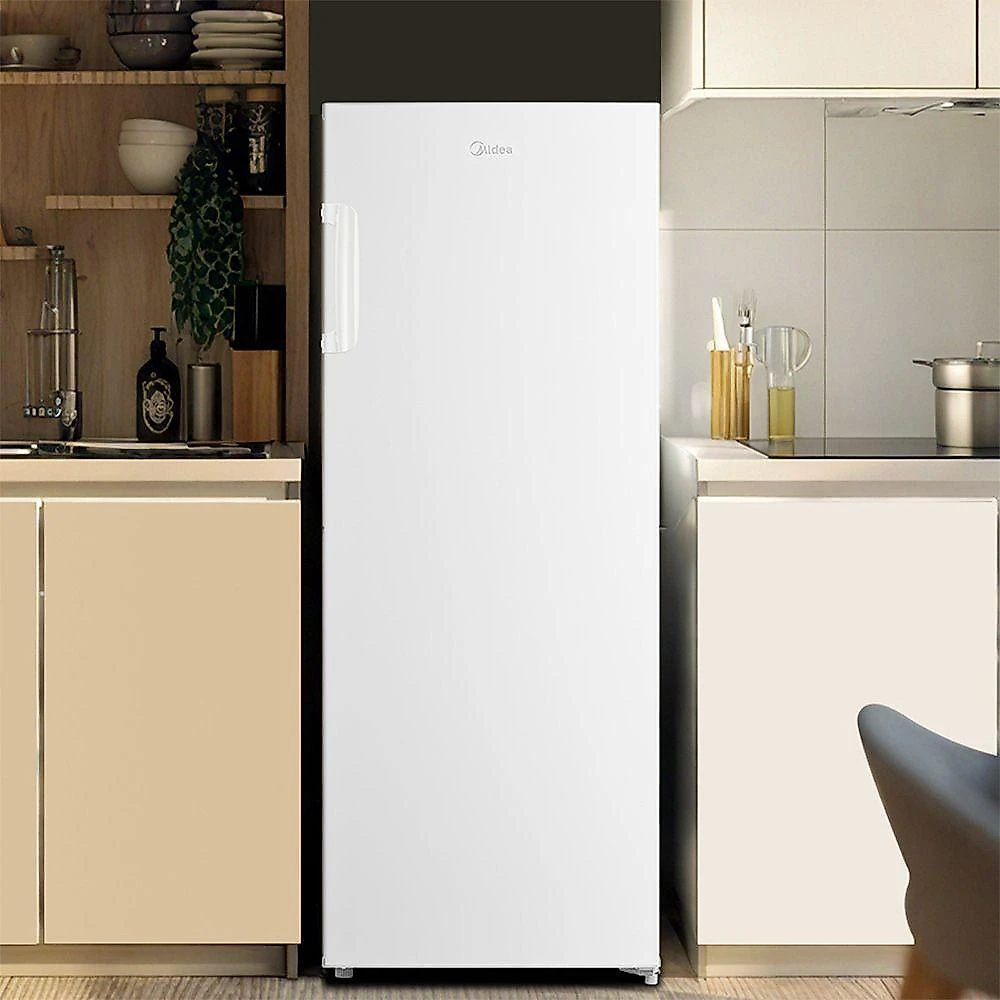 Freezer Vertical Midea MDRU276FZA 196L Inverter 2 em 1 Turbo Branco Bivolt