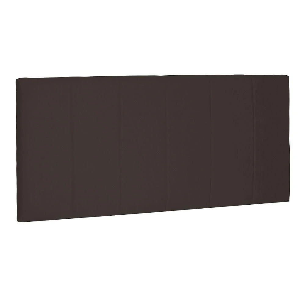 Cabeceira Painel Estofada Box Casal King Ravenna 195cm Café