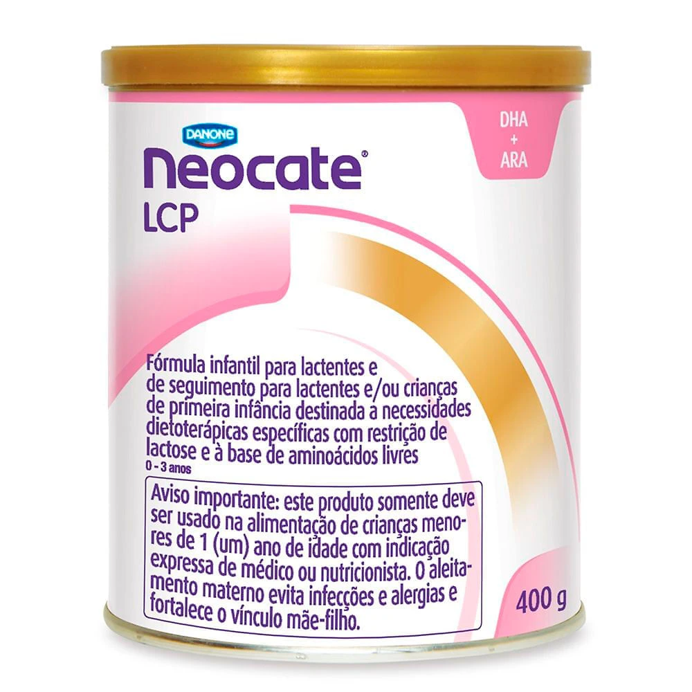 Fórmula Infantil Neocate LCP Upgrade 400g