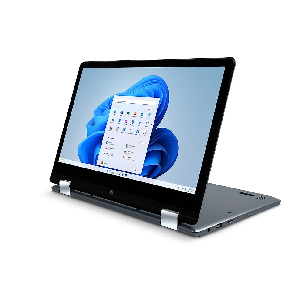 Notebook 2 em 1 Positivo Duo C464D-2 Intel® Celeron® Windows 11 Home 11,6" - Cinza Escuro - Inclui Microsoft 365*