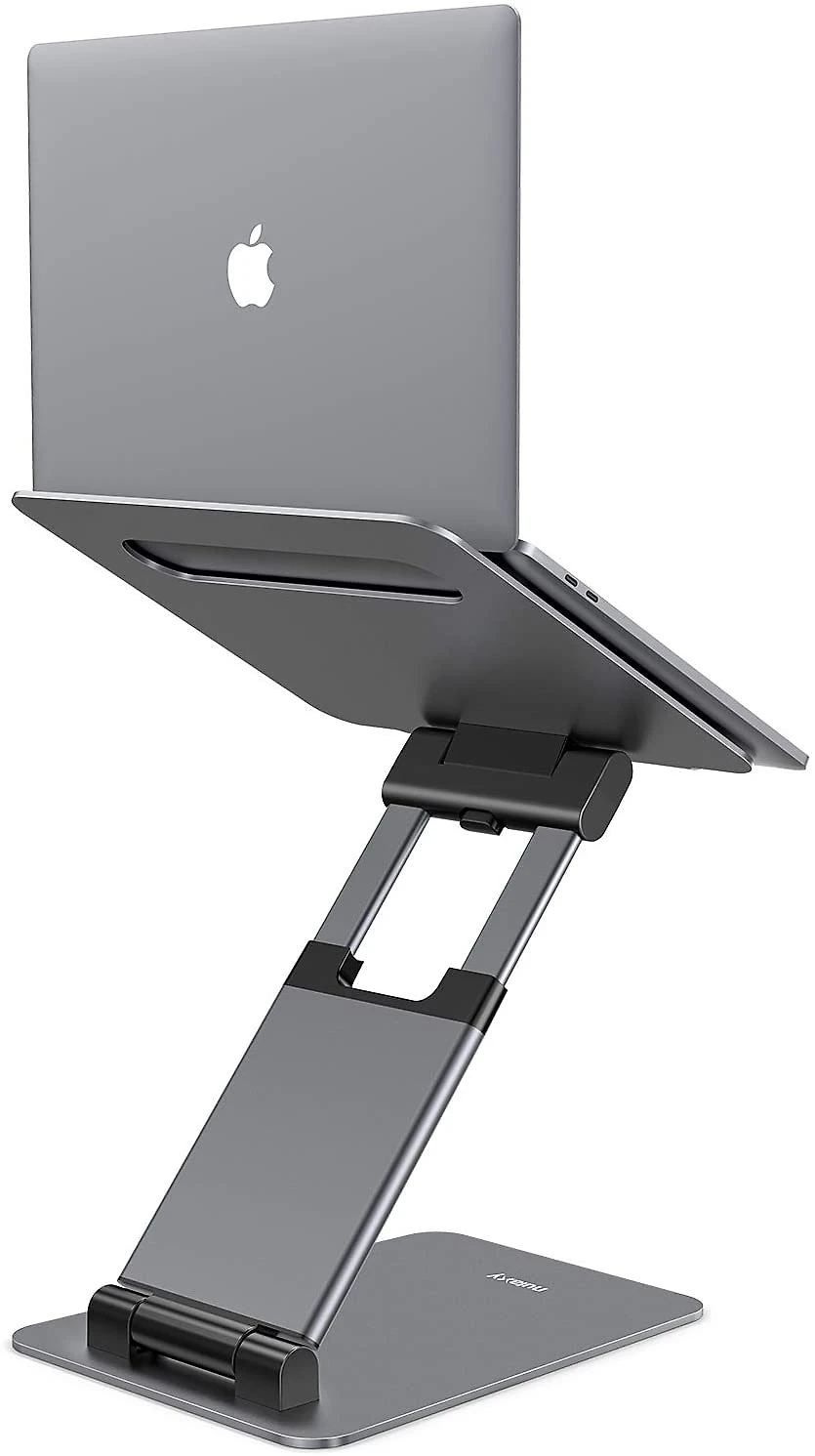 Suporte Ergonômico Laptop Nulaxy Altura 5 a 35cm Até 10kg 2544Cm Cinza