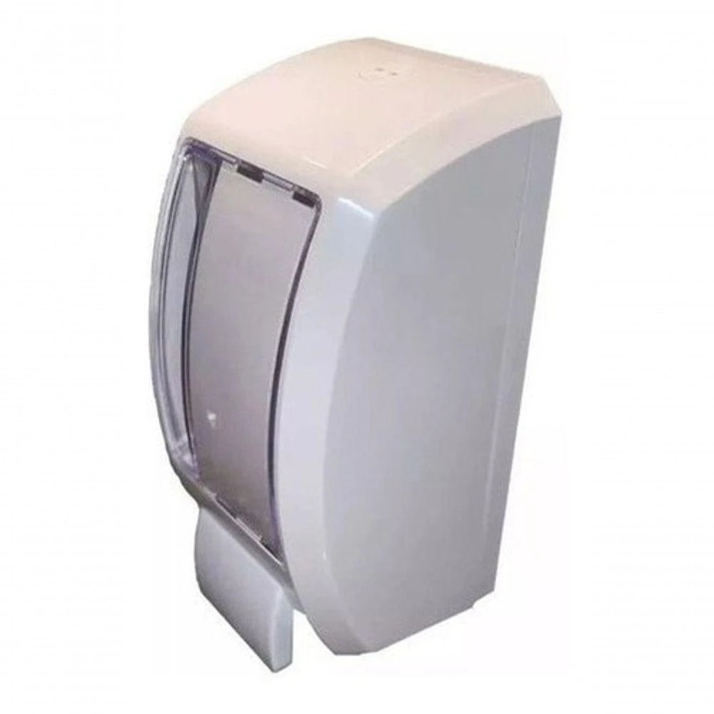 Dispenser para Álcool em Gel JSN Elite em Plástico ABS com Reservatório 1000ML Branco Higipack
