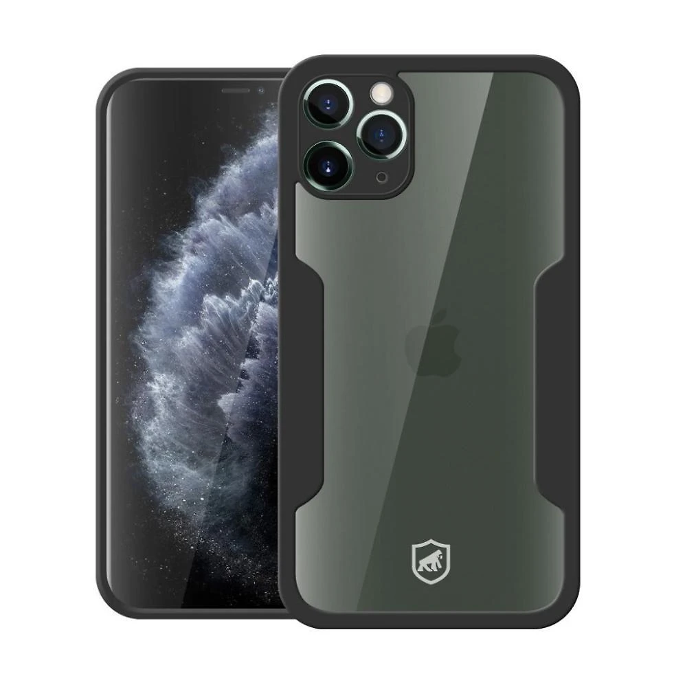 Capa 360 Para Iphone 11 Pro Max - Preta - Frente E Verso- Gshield