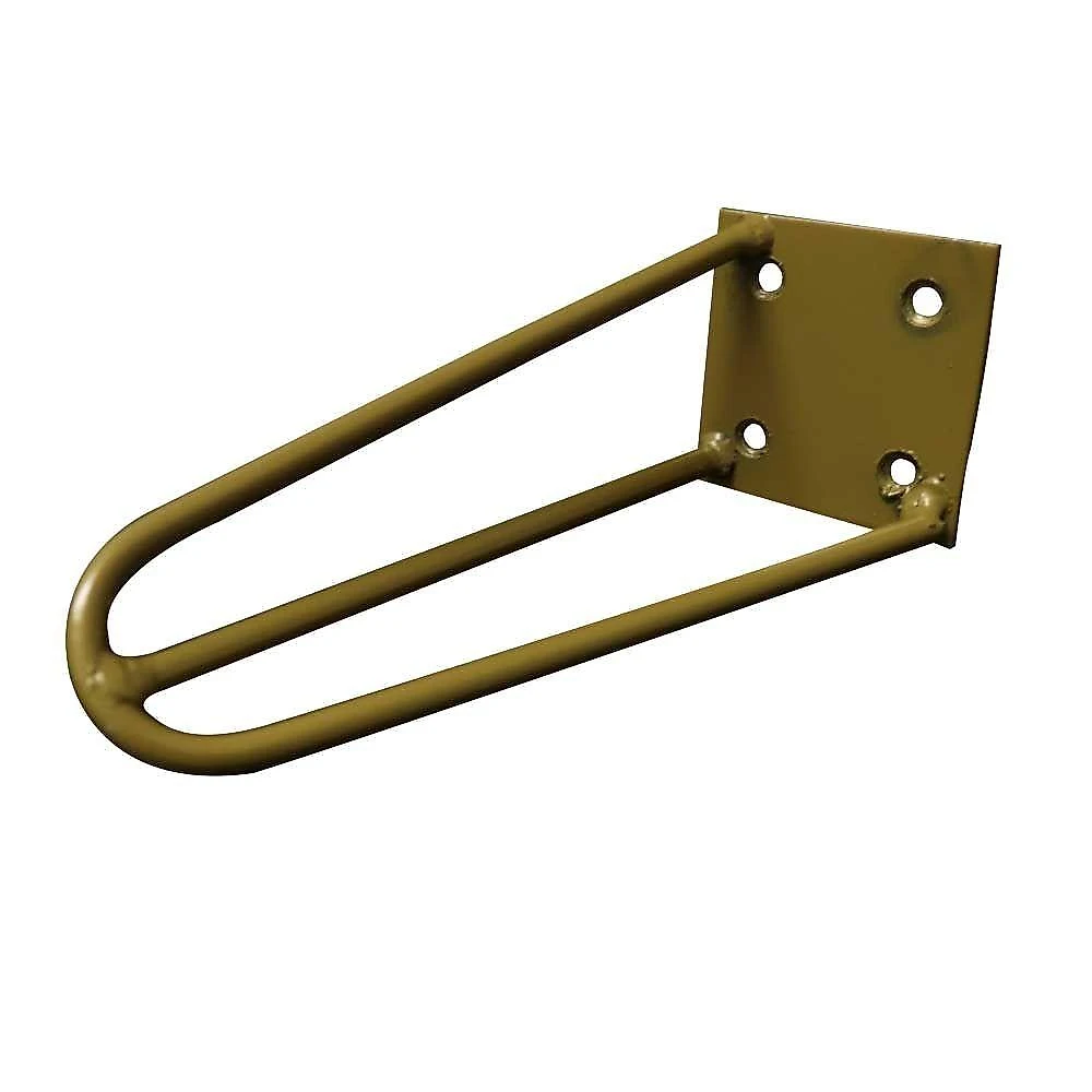 Kit 8 Pés De Metal 15 Cm Hairpin Legs Mesas De Centro Puffs Dourado G41