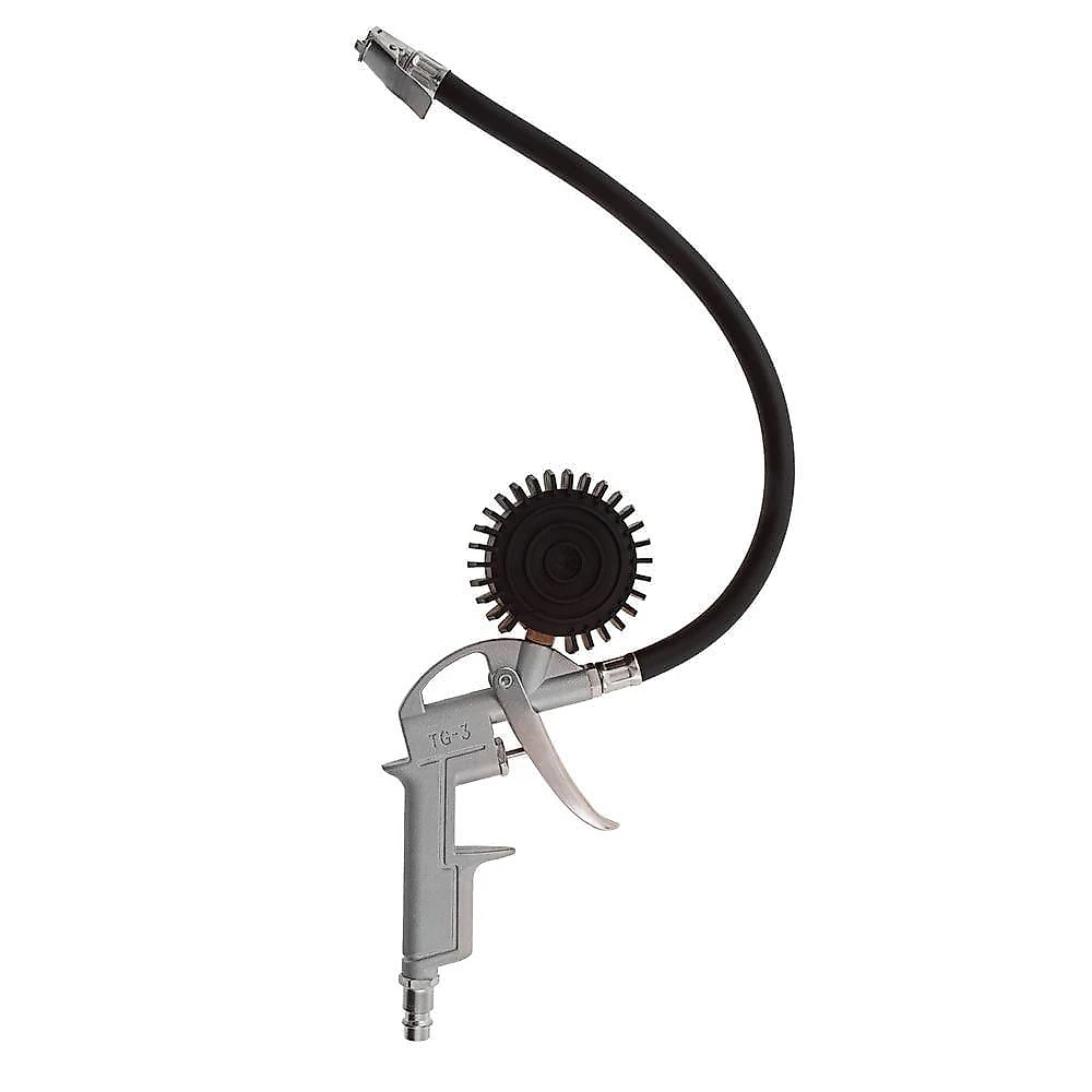 Calibrador de Pneus Pneumático 5732255 8 BAR 230 L-MIN Conexão Rápida Euro Stels 31CM