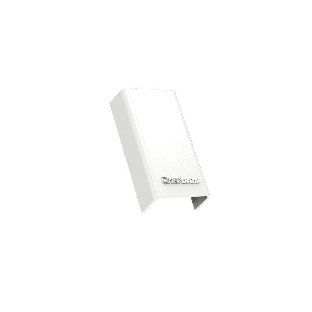 Luva 363-E4 para Instalacao Eletrica Design Simples e Discreto Branco Enerbras 50X20MM
