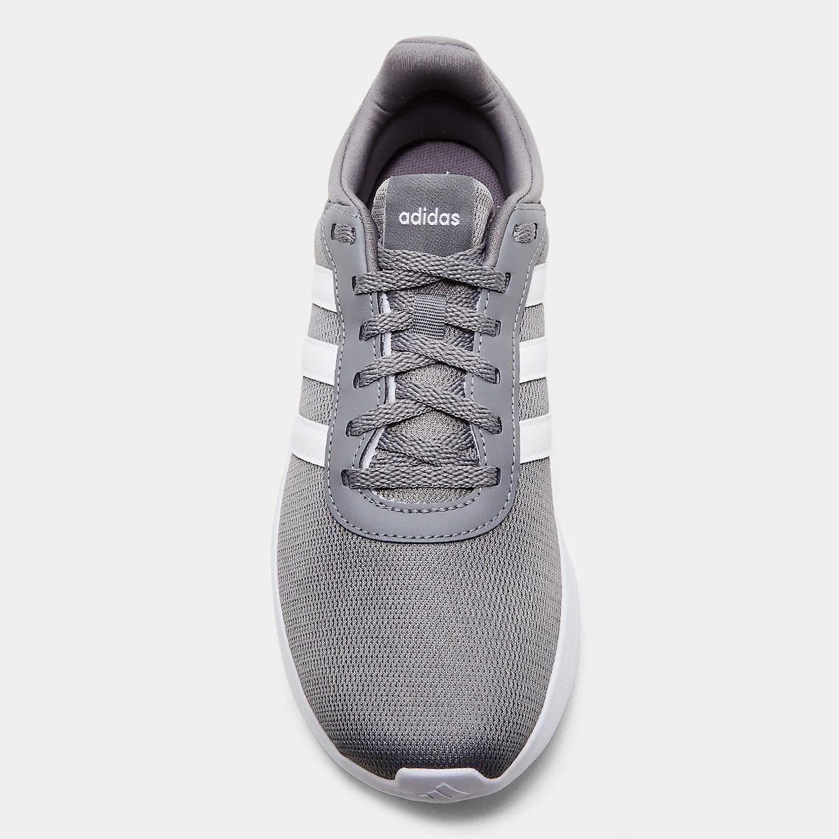 Miniatura Tênis Adidas Lite Racer Masculino Cinza+Branco - 38