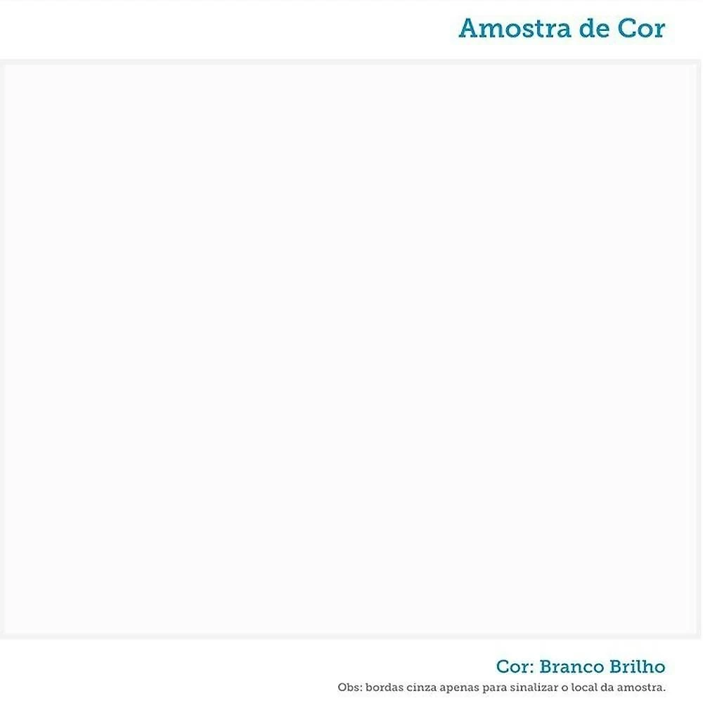 Quarto de Bebê com Guarda Roupa 3 Portas com Janelas e Berço Americano Nina 100% Mdf Espresso Móveis Branco Brilho