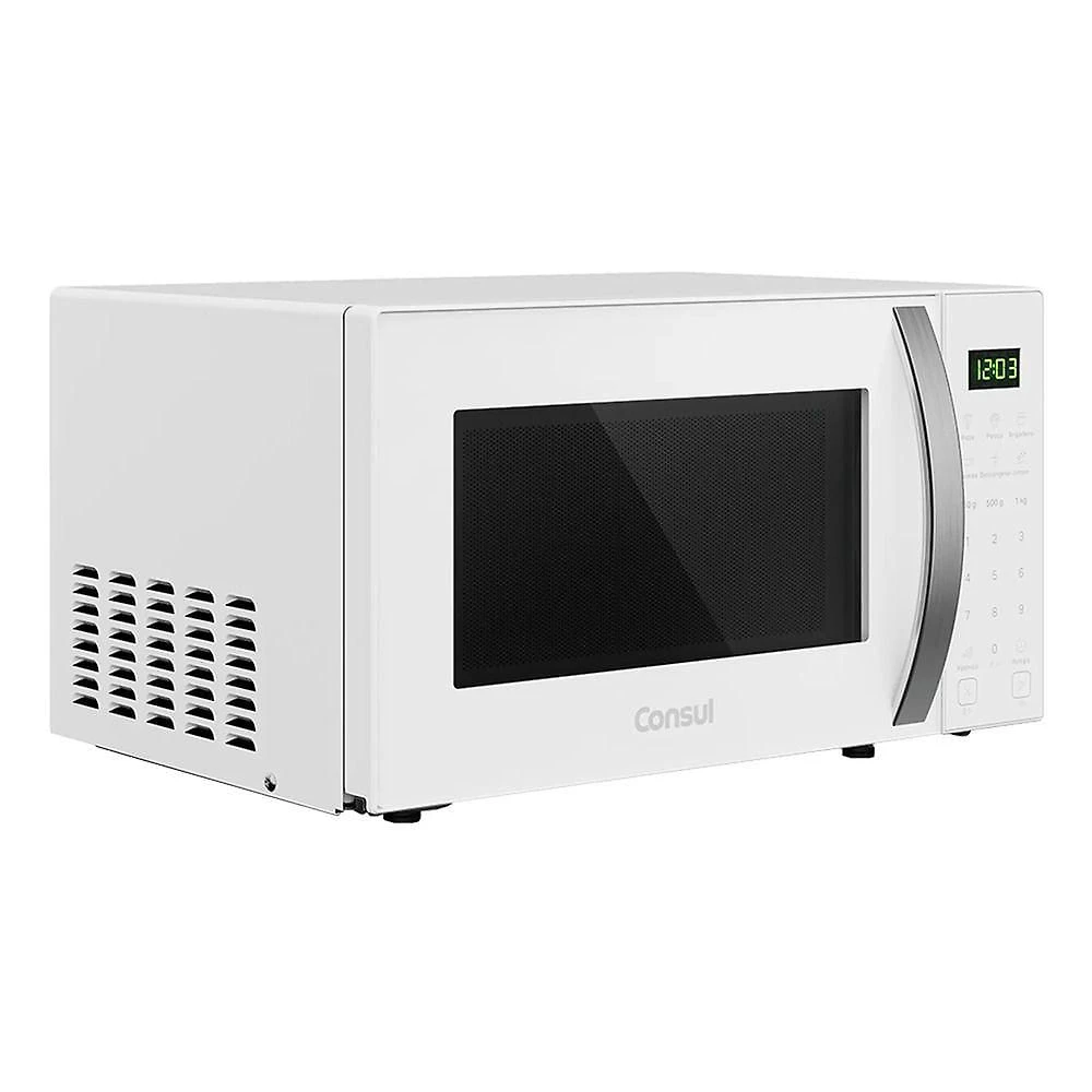 Micro-ondas Bancada Consul CMS23AB 23L 800W com Descongelar Branco 220V