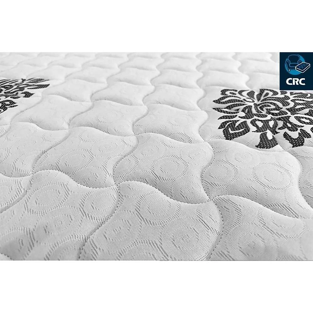 Cama Box com Colchão Solteiro Comfort Ortopédico Anatômico Tecido Malha Branco a Costa Rica