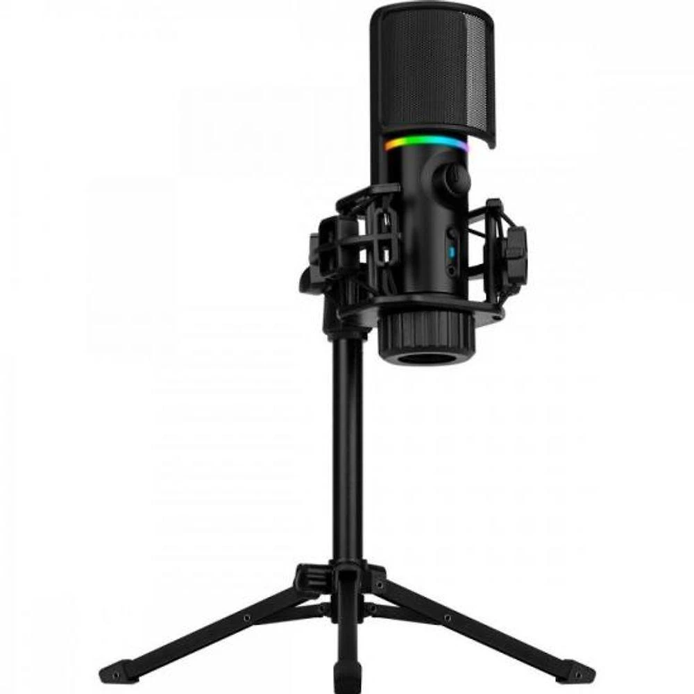 Microfone Gamer Streamplify Mic Tripod Compatível com Windows, Mac os e Chrome os com Padrão