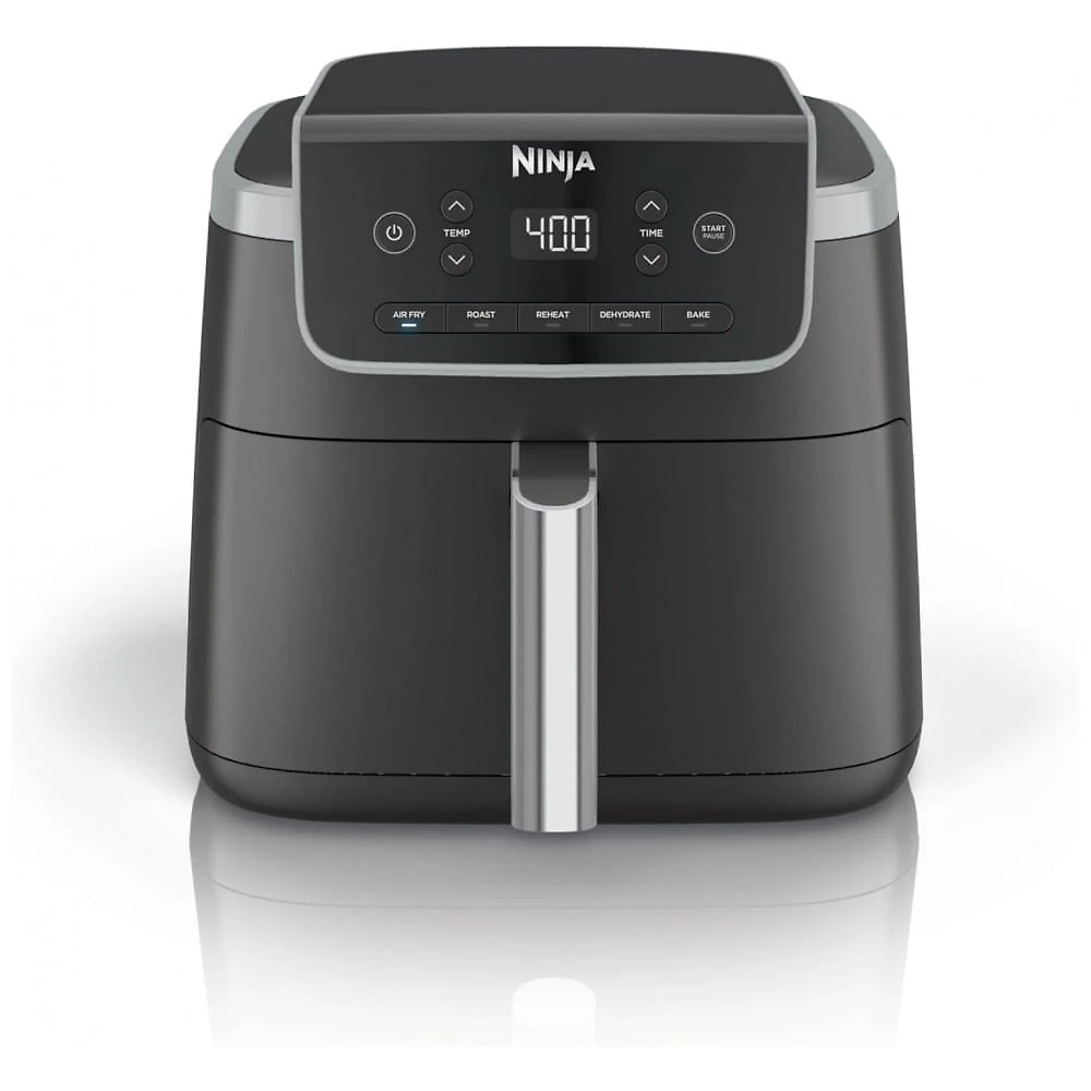 Fritadeira Ninja Air Fryer Pro 5 litros - 5 em 1 para Fritar, Assar, Grelhar, Reaquecer e Desidratar - Tecnologia Air Crisp - Cesta Antiaderente -