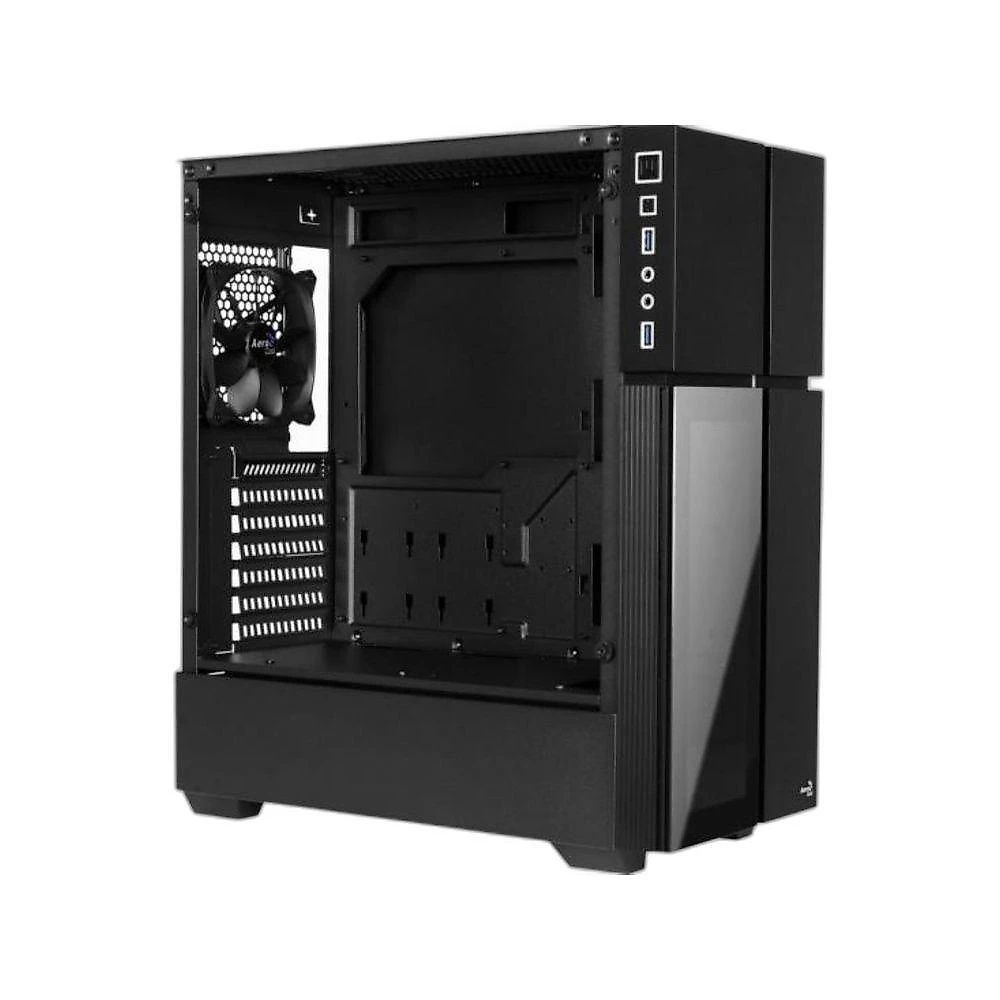 Gabinete Gamer Playa Mid Tower ATX Micro ATX Mini ITX Aco RGB Preto Aerocool