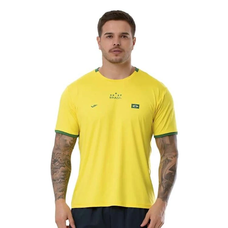 Camiseta Elite Brasil Masculino - Amarvde - AMAR/VDE