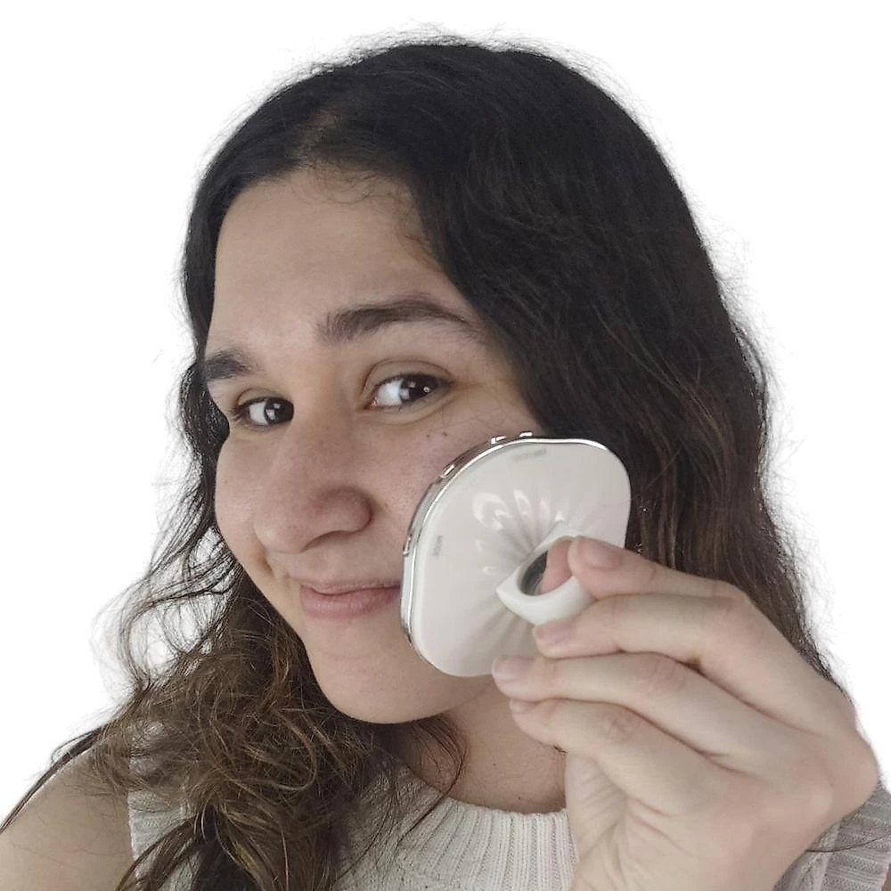 Massageador Facial Eletrico Manual 4 Modos Usb Pescoço Anti Rugas Rejuvenescimento Anti Envelhecimento Vibraçao