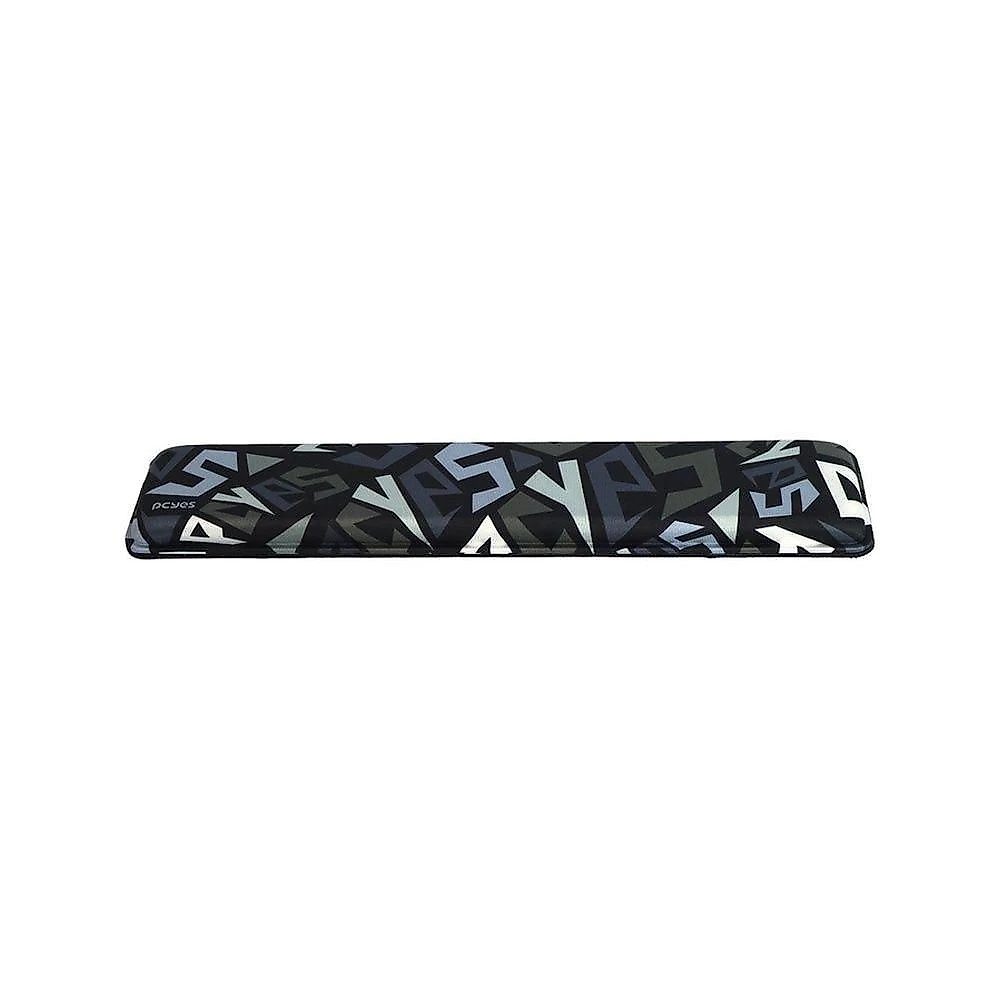 Apoio de Pulso Ergonômico Pcyes Vulcan Black com Base Antiderrapante Preto