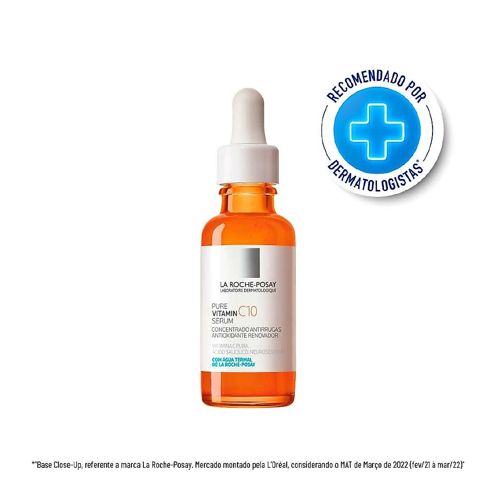 Sérum facial anti-idade la roche-posay pure vitamin c12 30ml