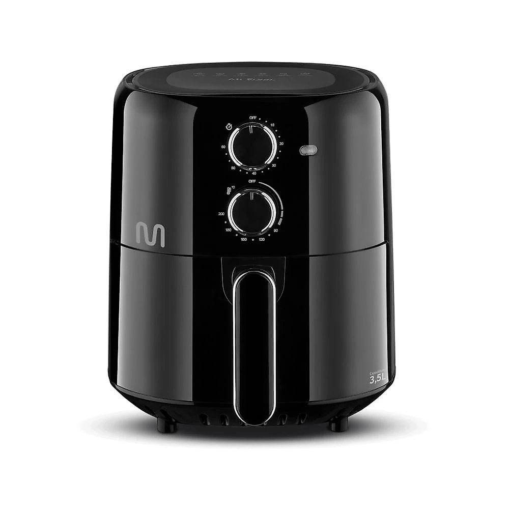 Air fryer multi 3,5 litros 127v-1500w temperatura de 80 a 200ºc - go213 preto - 127v