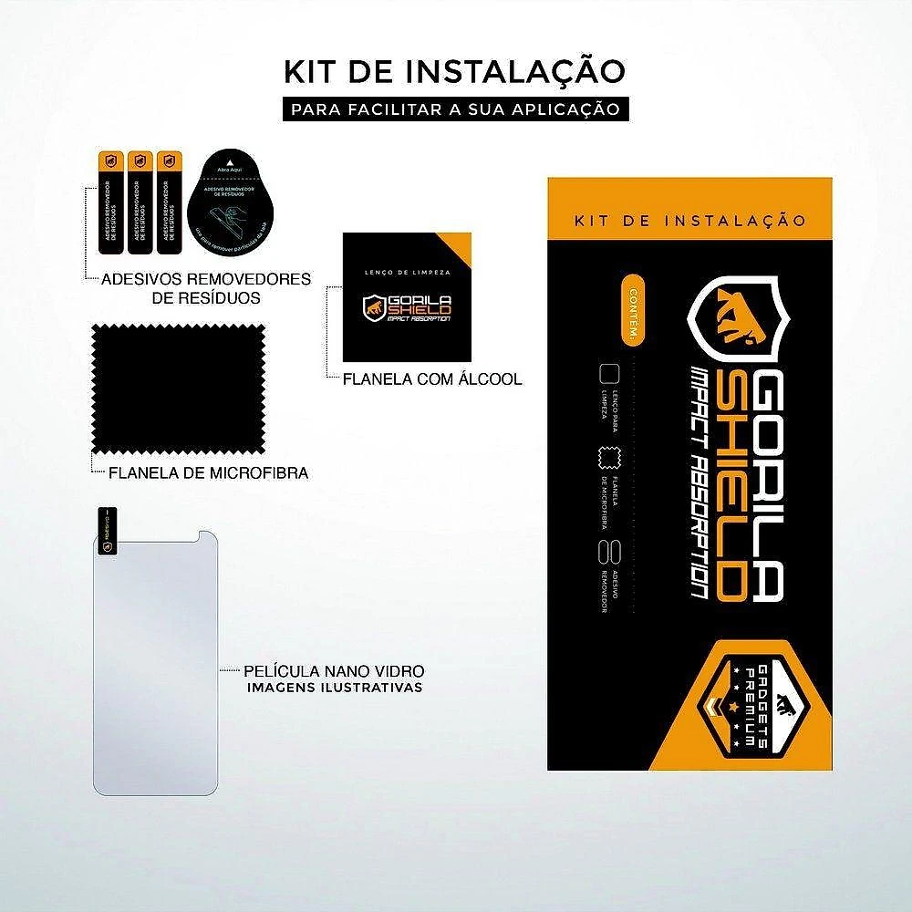 Película de Nano Vidro para iPhone SE 2 - Gshield
