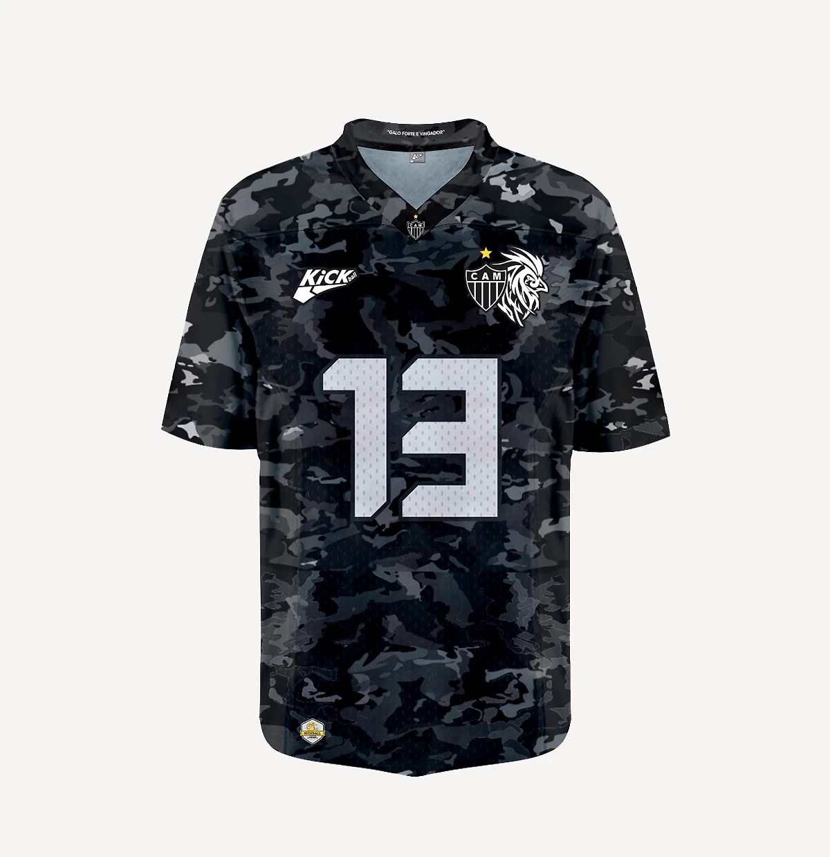 Camisa Infantil Jersey Plus FA Atlético Camuflada