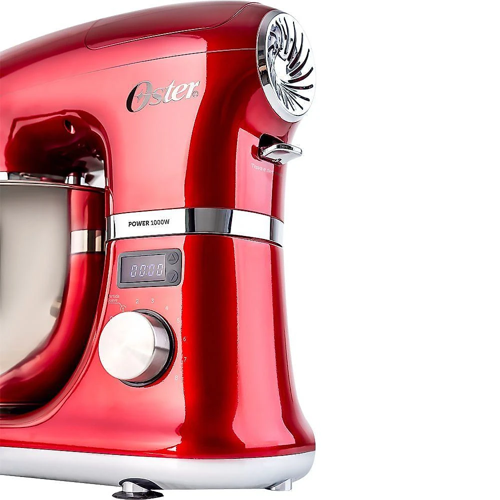 Batedeira Planetária Digital Oster Bowl Inox 5L - 110V
