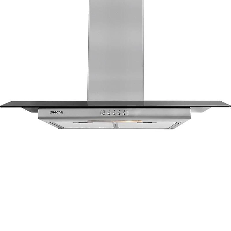 Miniatura Depurador De Ar Vidrio 90 Cm Inox 127V Suggar Dv91Ix