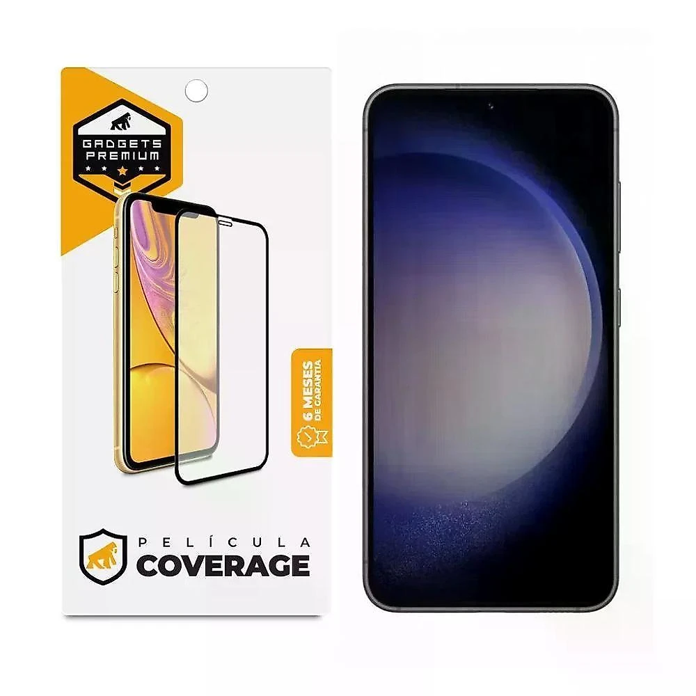 Kit Capa Victus E Película Coverage Para Samsung Galaxy S23 Plus - Gshield