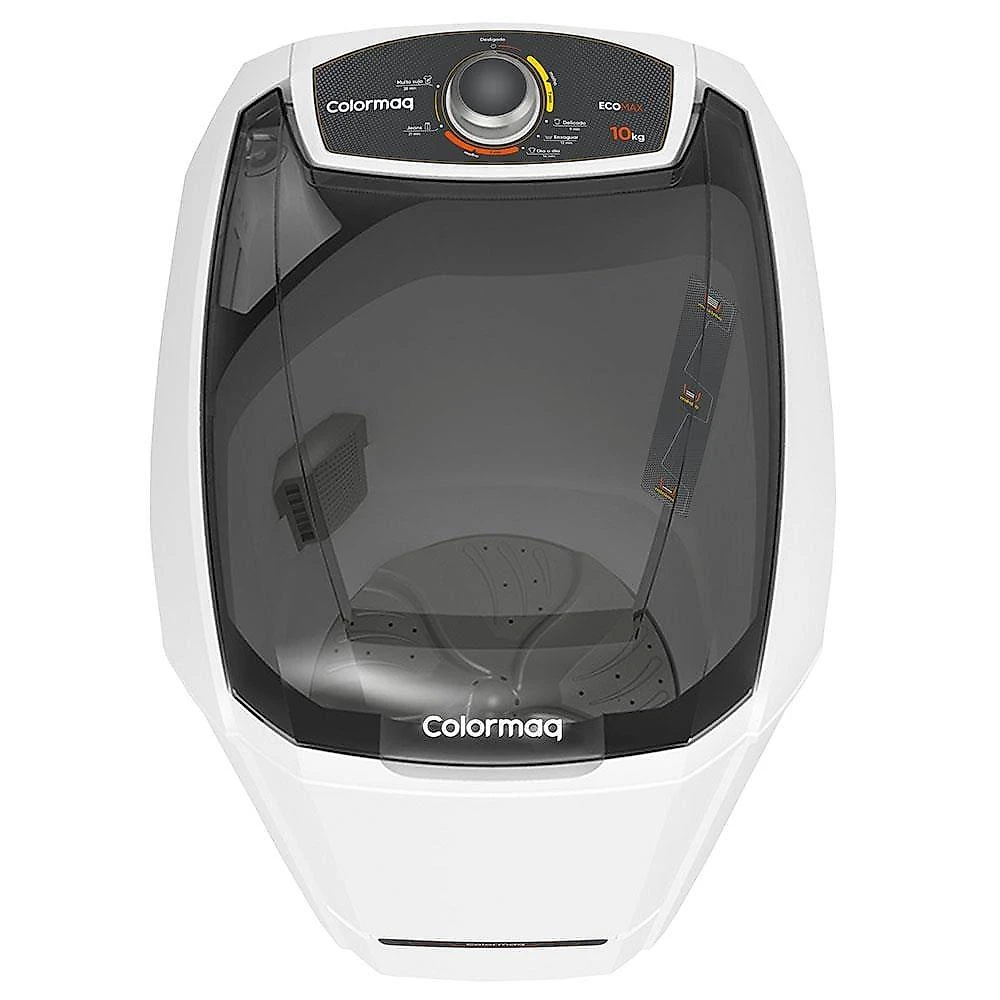 Tanquinho de roupas colormaq lcs10m semiautomática branca - 10kg 110