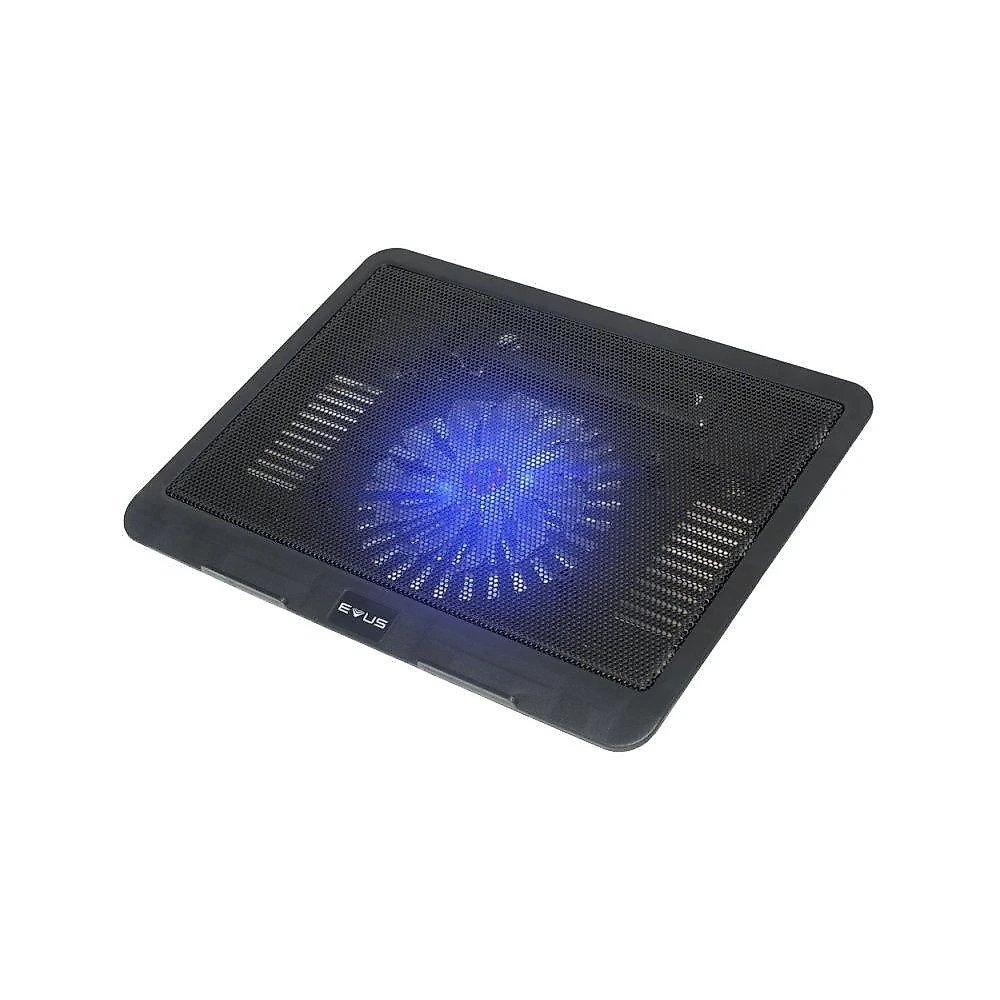 Base para Notebook BPN-01 Ventilador LED Malha de Metal Preto Evus