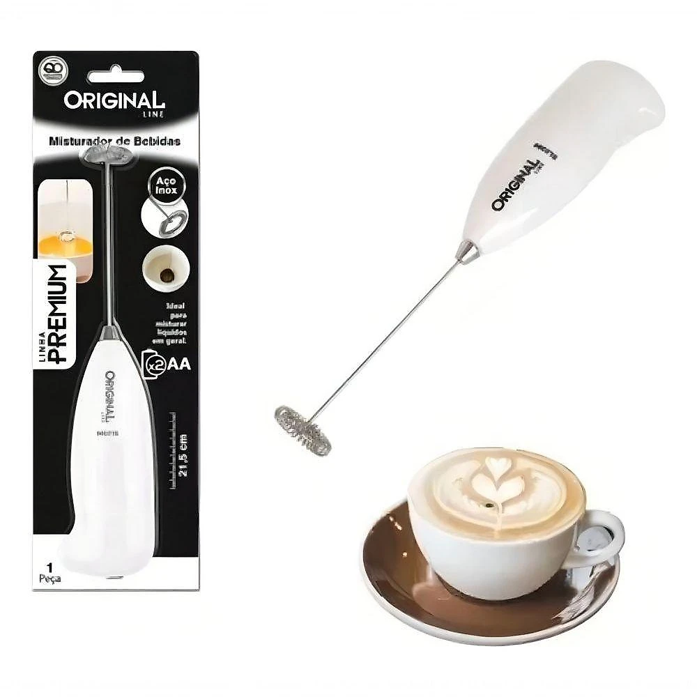 Misturador Portátil Mixer de Mão Misturador Clink Mini Mixer Portátil Branco 110V