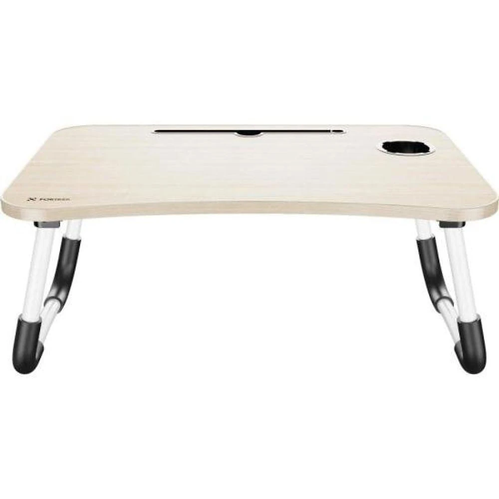 Mesa Dobrável de Colo para Notebook Lapdesk Madeira [F002] com Suporte para Tablet Amadeirado
