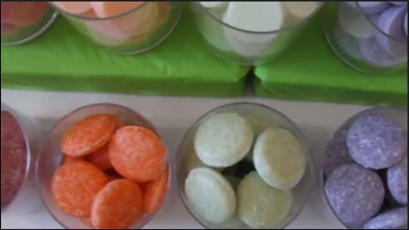 Shampoo e Condicionador em Barra 100 Natural Óleos Essenciais de Coco e Limão