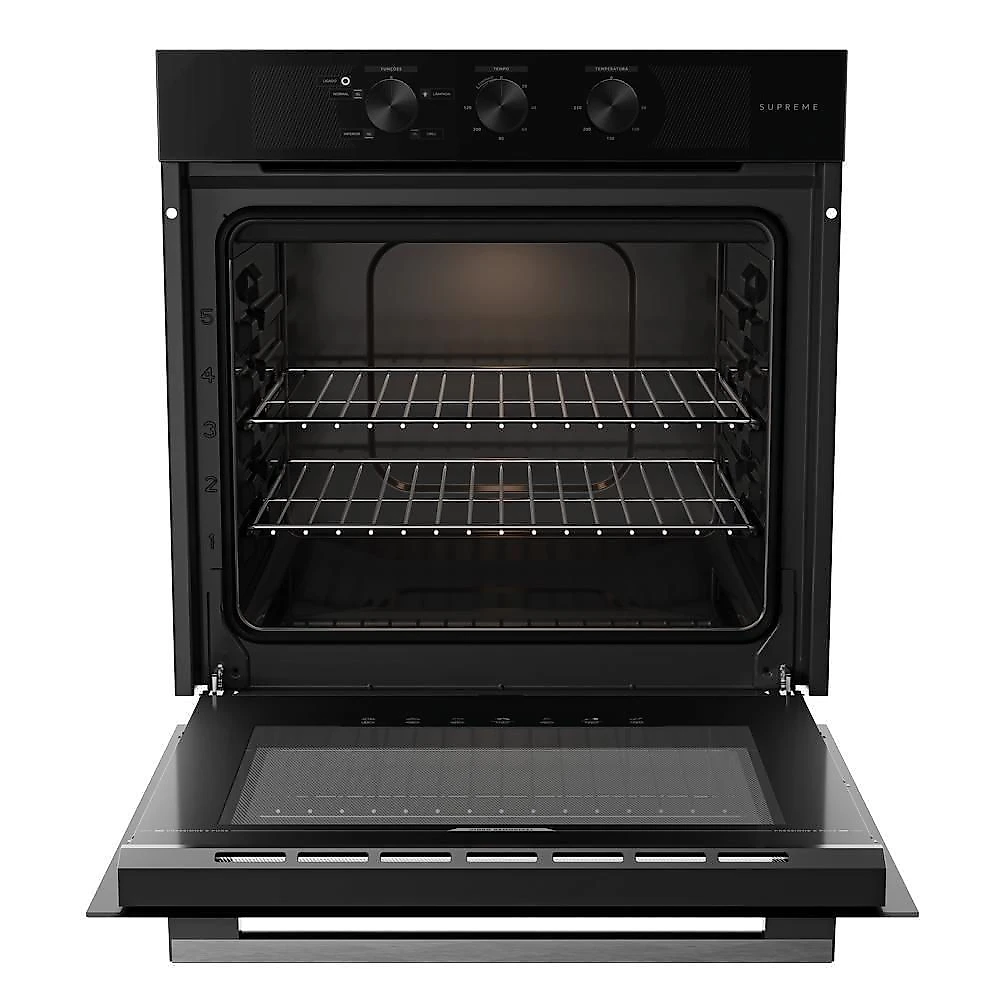 Forno De Embutir Elétrico Dako Supreme 80L Analógico Preto 220V