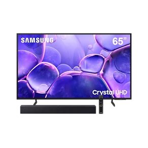 Smart TV 65" 4K Samsung 65U8600F UN65U8600FGXZD + Soundbar Samsung HW-B400F