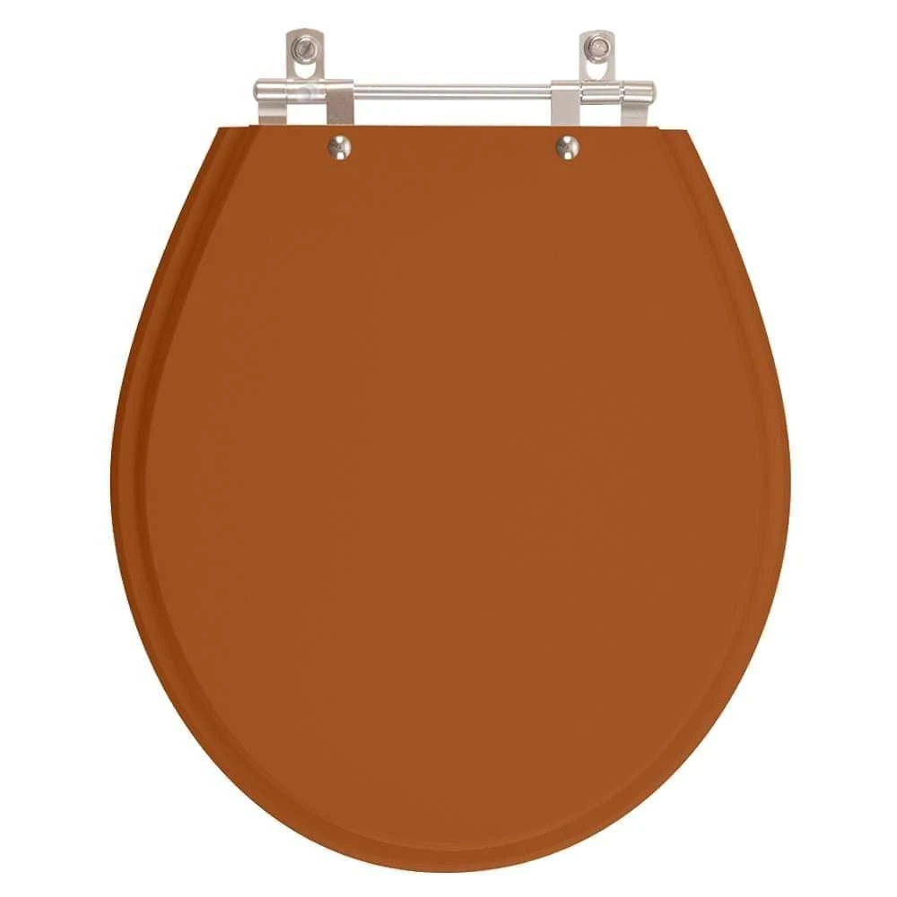 Assento Sanitário Carina Caramelo Para Louça Ideal Standard