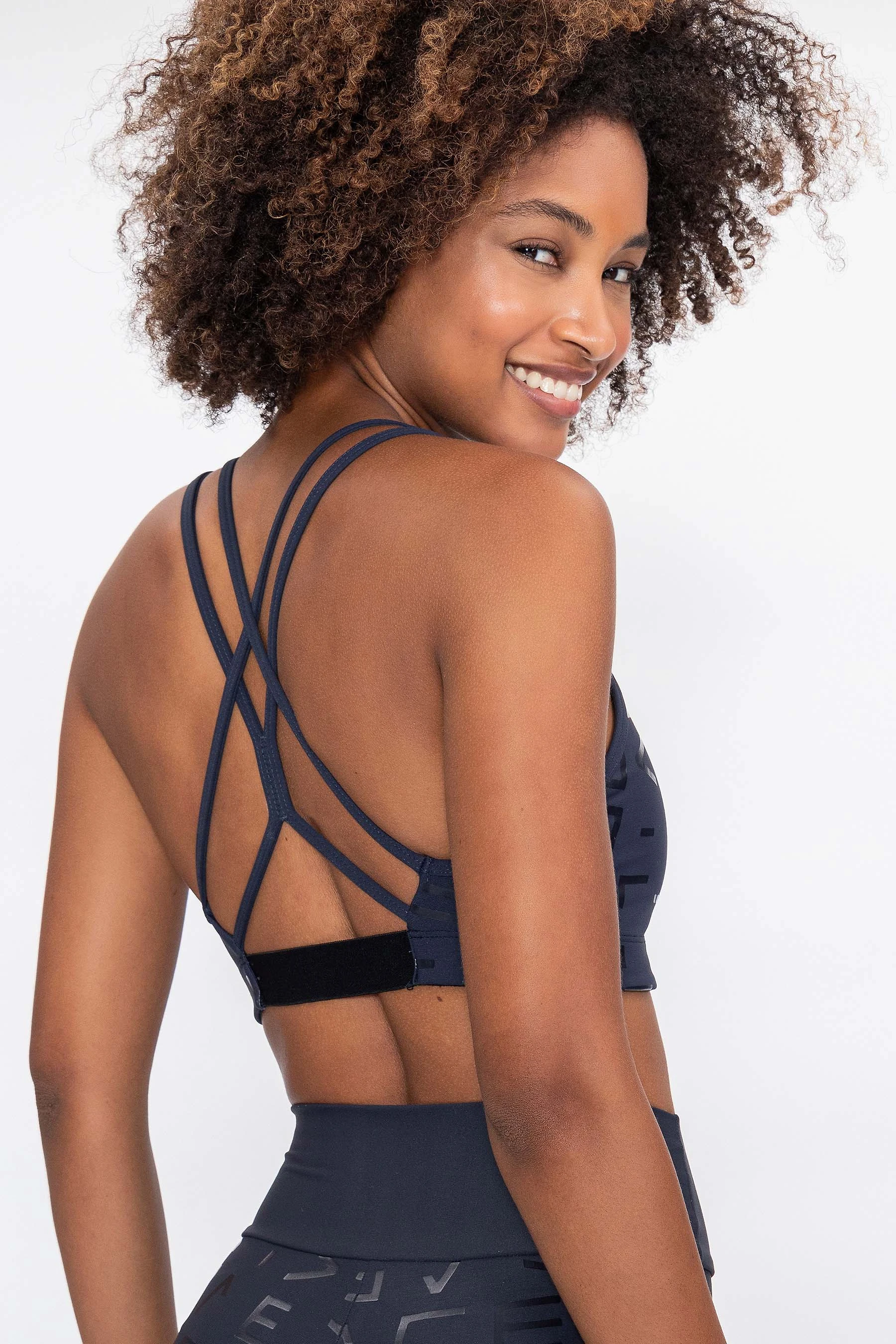 Miniatura Top Halter LIVE! Icon Lux - Azul Marinho - LIVE! Azul - G