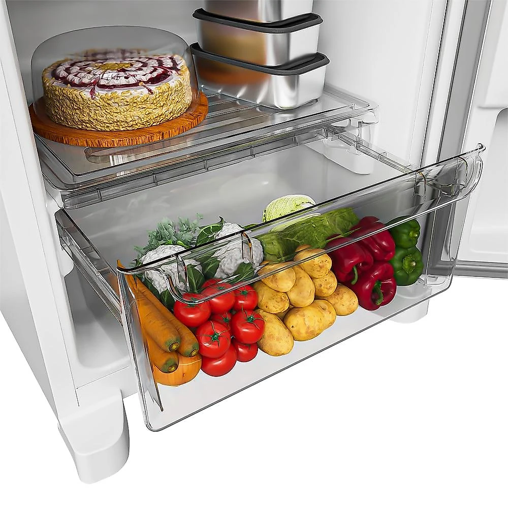 Geladeira Consul Frost Free Duplex CRM44MB Inverter, 377 Litros, Branco - 110 Volts Geladeira Consul Frost Free Duplex CRM44MB, 377L, Branco - 110V - 110 Volts