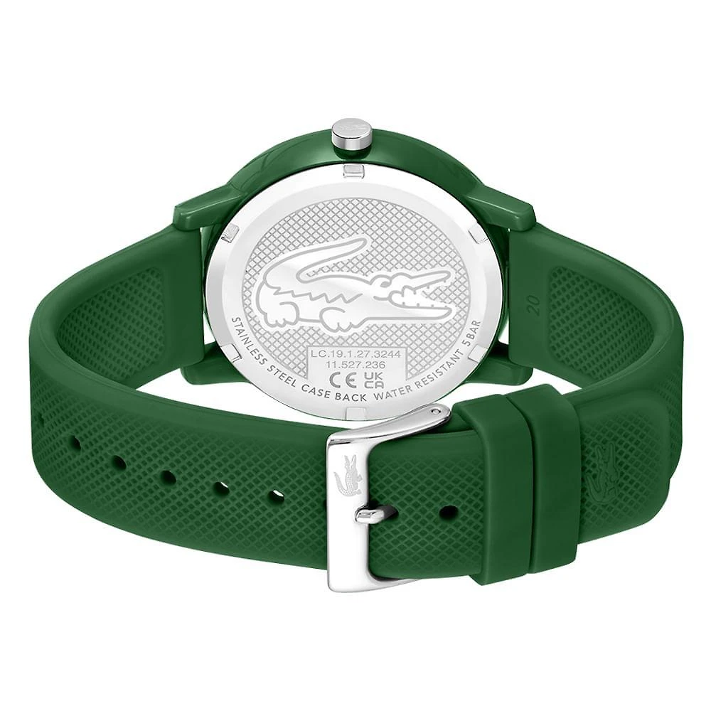 Miniatura Relógio Lacoste Masculino 2011170 Silicone Verde