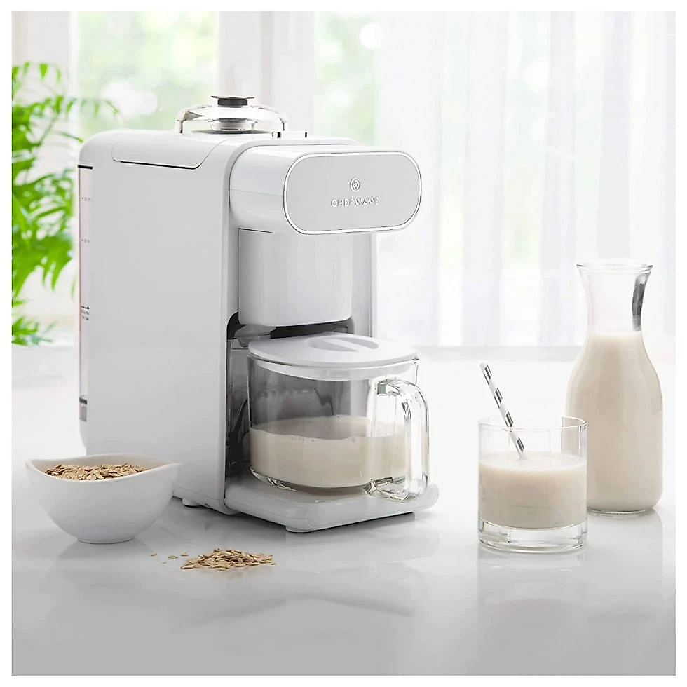 ChefWave Máquina Automátia para Produção de Leite Vegetal como Soja e Amêndoa e Outros, 110V Branca