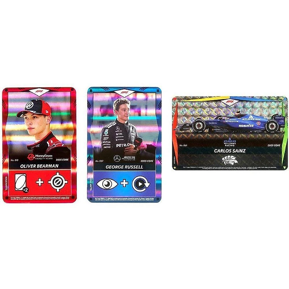 Jogo de Cartas UNO Elite Formula 1 2025 Core Edition com Cartas de Ação Mattel