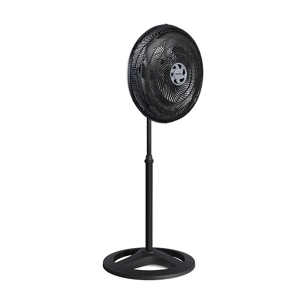 Miniatura Ventilador de Coluna Turbo 50cm 3 Velocidades 135W Ventisol Ind Preto - 110V
