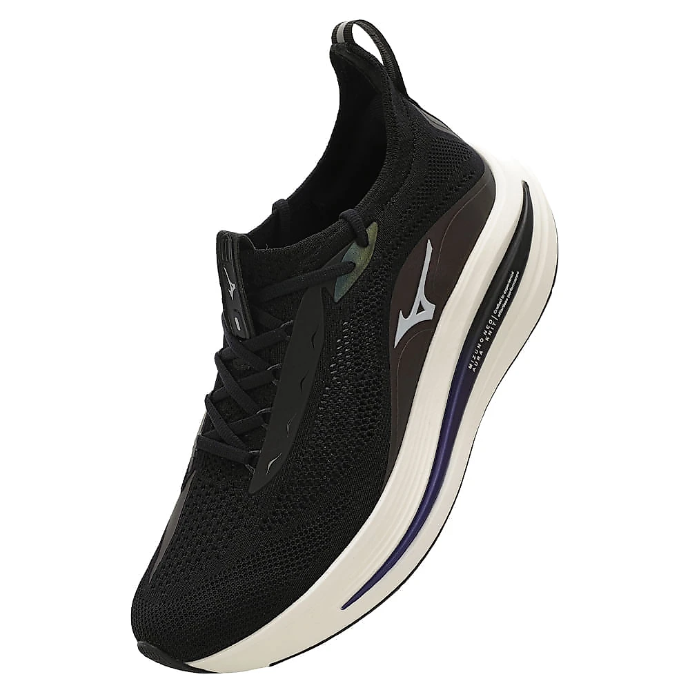Tênis de Corrida Mizuno Neo Aura Knit Preto - 34
