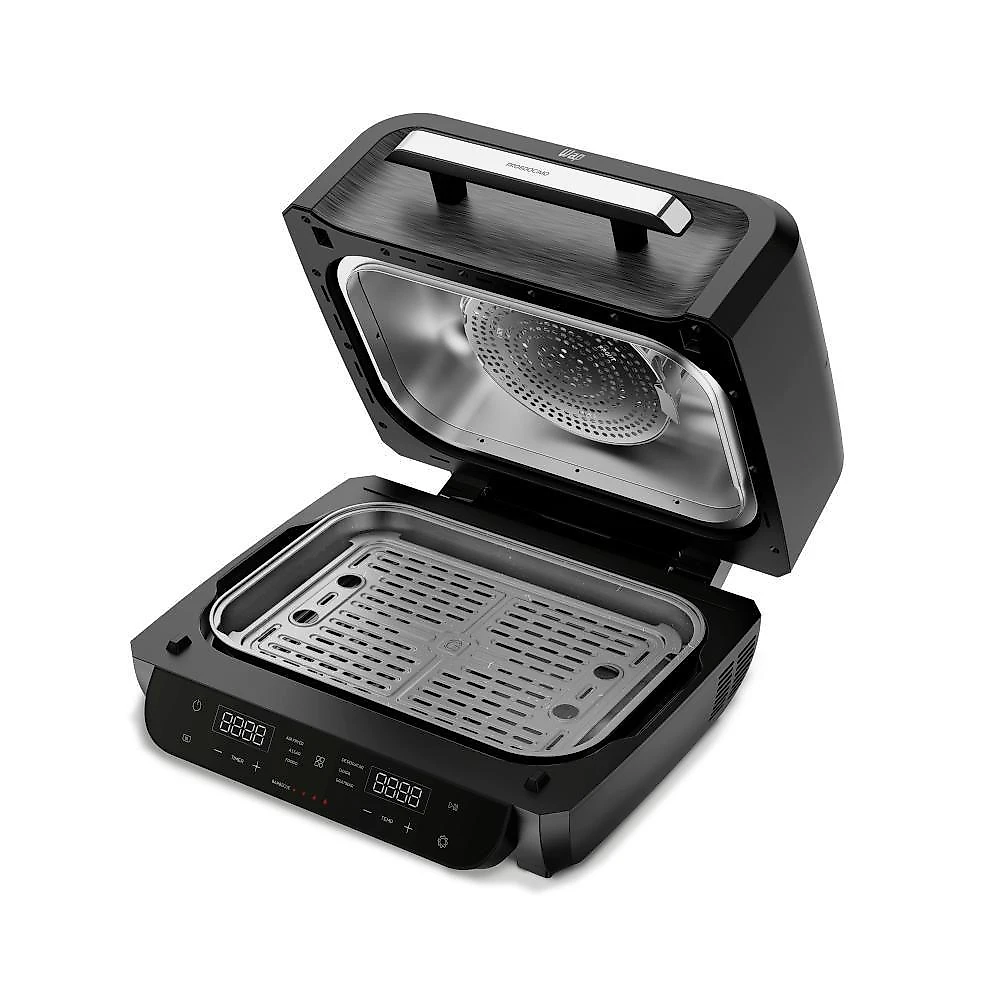 Fritadeira sem Óleo Air Fry WAP Barbecue Flame Digital WC AB1050 10L 1700W Preto 220V