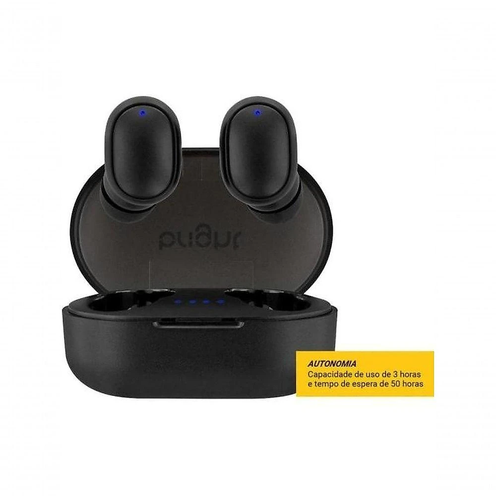 Fone De Ouvido Bright Max Sound Bluetooth Preto
