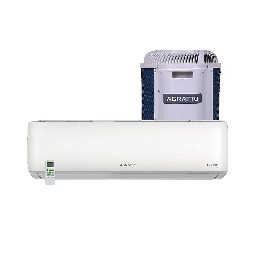 Ar-Condicionado Split Inverter 18000 BTUs Agratto Liv Quente e Frio LCST18QFI-02I/LCST18QF-02I 220V