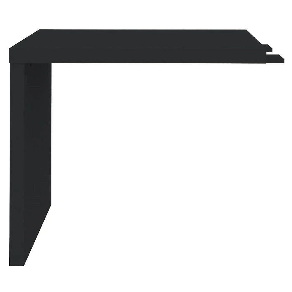 Mesa De Apoio Lateral 89cm Tamburato Preto - Artany