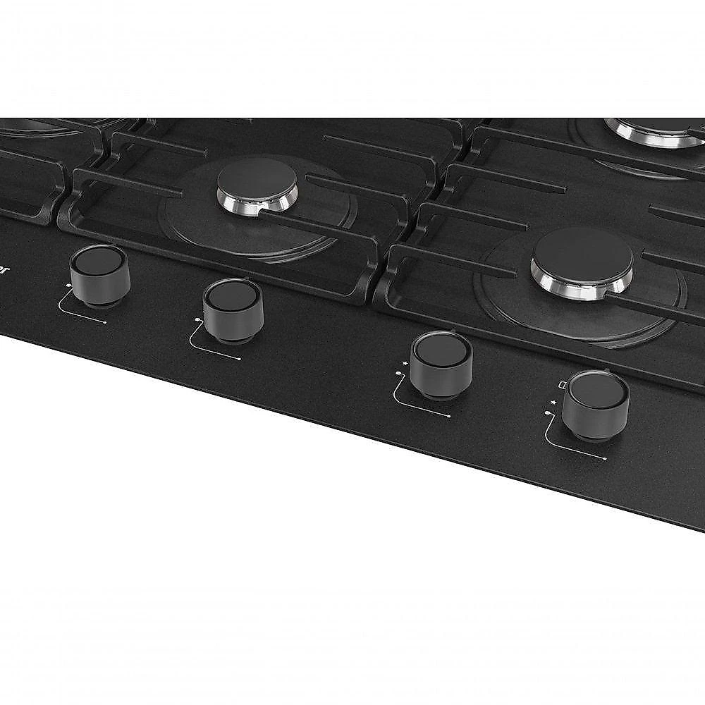 Cooktop Mueller 5 Bocas Antiaderente com Grades de Ferro Fundido MCG5BN Bivolt