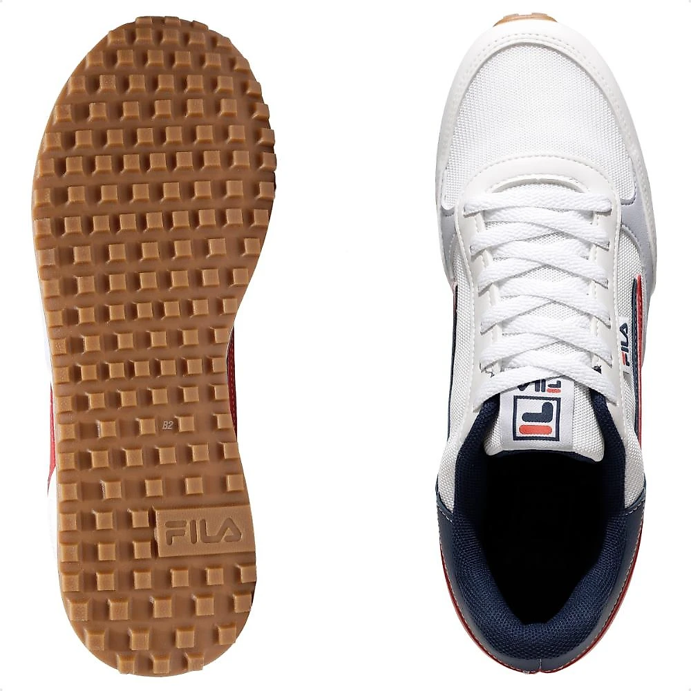 Tênis Fila Renno Classic Masculino Branco / Marinho - 38